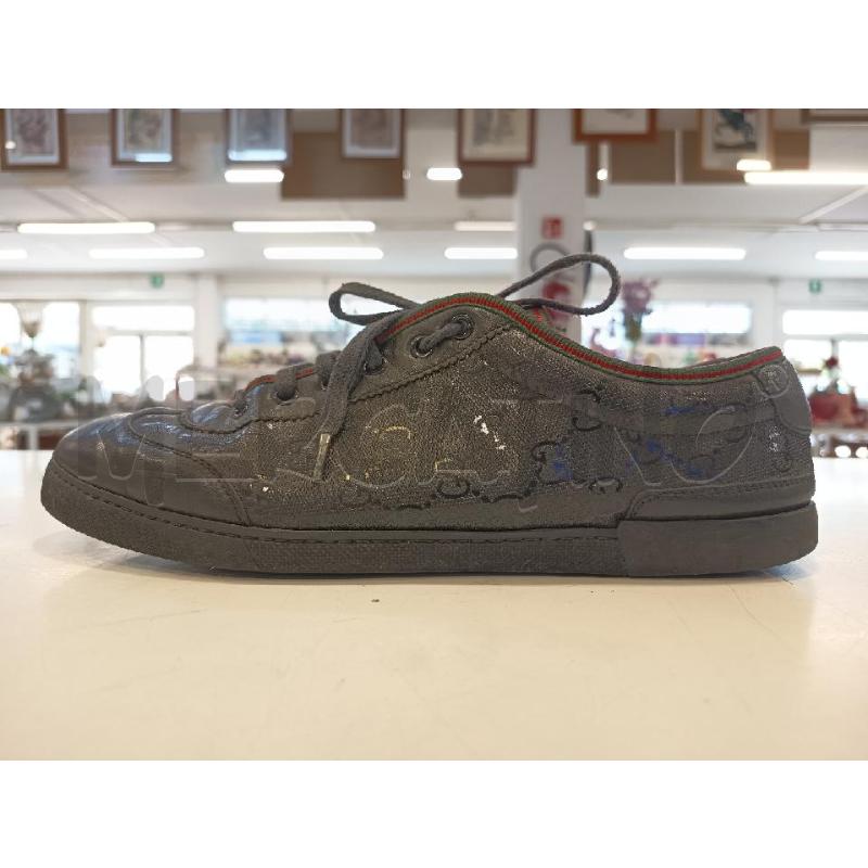SCARPE UOMO GUCCI SNEAKERS MONOGRAM NERE | Mercatino dell'Usato Roma rebibbia 2
