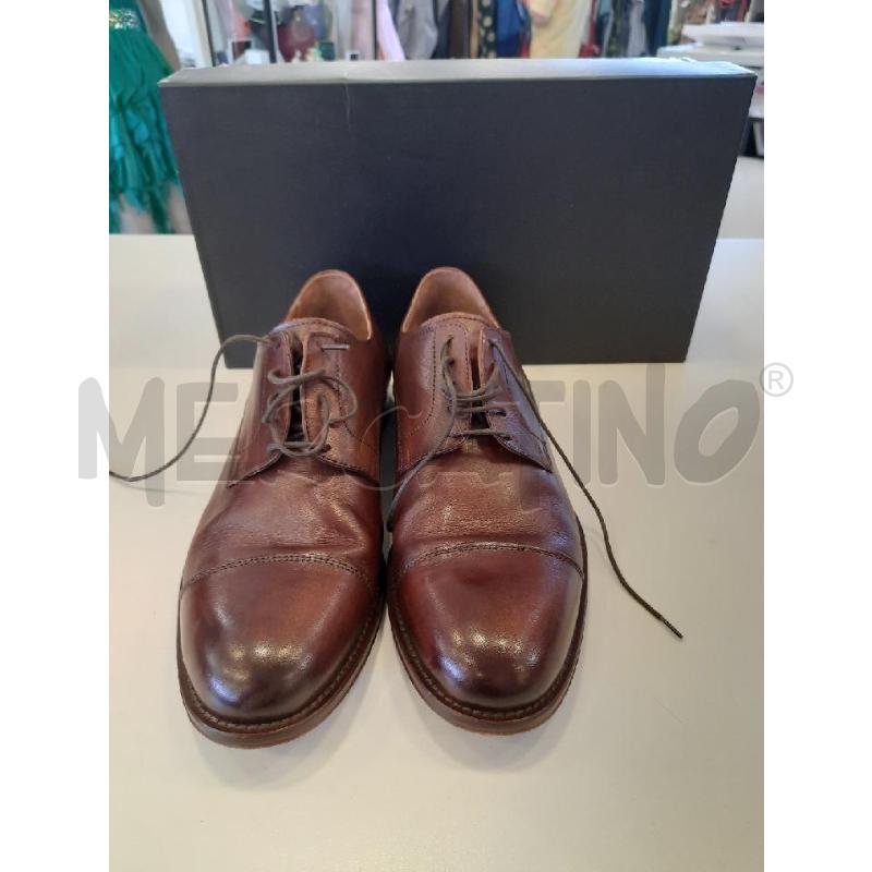 SCARPE UOMO HASSAN MARRONE SCURO | Mercatino dell'Usato Roma rebibbia 2