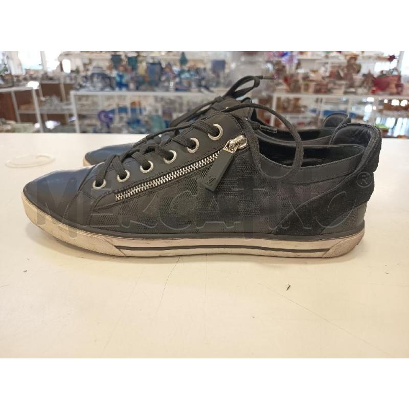 SCARPE UOMO LOUIS VUITTON SNEAKER ZIPPER NERE | Mercatino dell'Usato Roma rebibbia 2