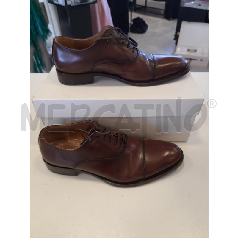 SCARPE UOMO MARIO BRUNI MARRONE  | Mercatino dell'Usato Roma rebibbia 3