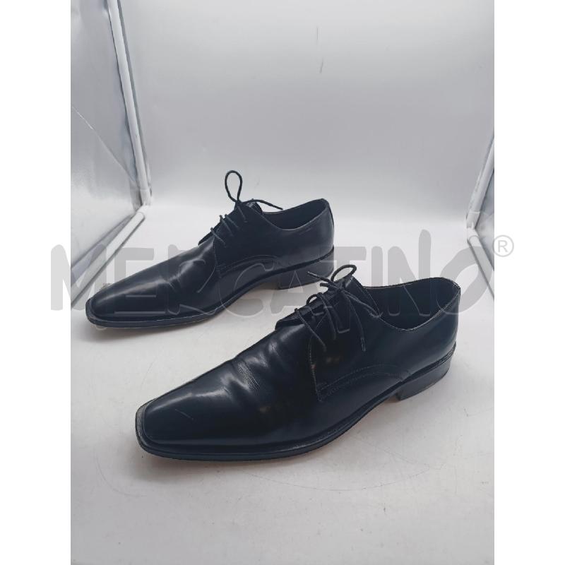 SCARPE UOMO NERE DA CERIMONIA  | Mercatino dell'Usato Roma rebibbia 1