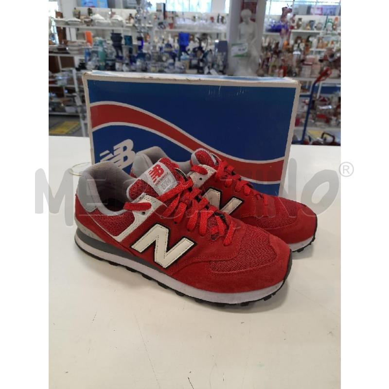 SCARPE UOMO NEW BALANCE ROSSE | Mercatino dell'Usato Roma rebibbia 1