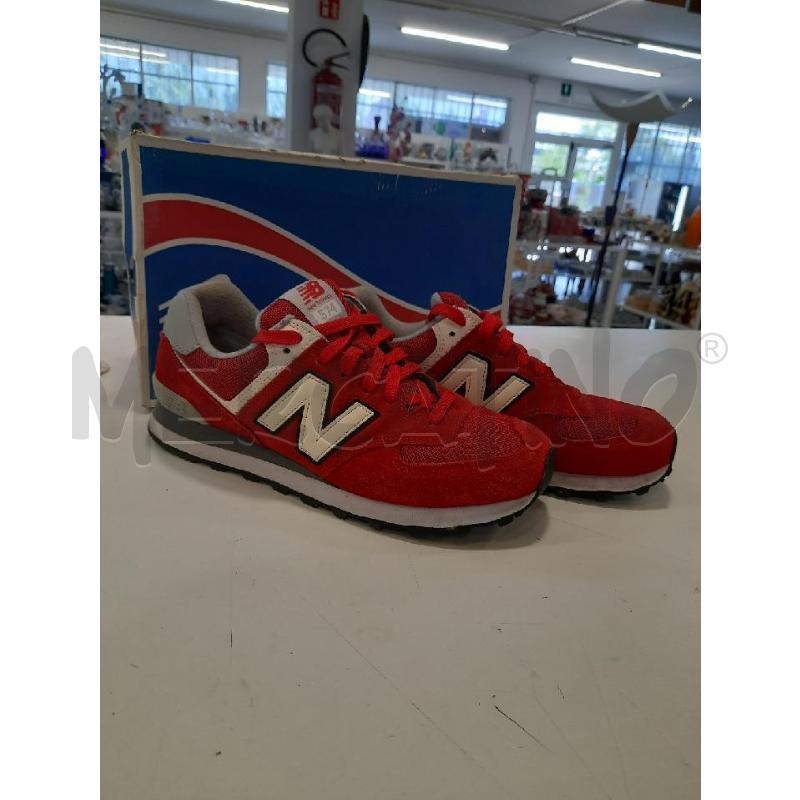 SCARPE UOMO NEW BALANCE ROSSE | Mercatino dell'Usato Roma rebibbia 3