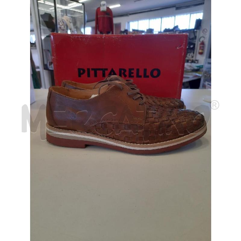 SCARPE UOMO PITTARELLO MARRONE INTRECCIATI | Mercatino dell'Usato Roma rebibbia 2