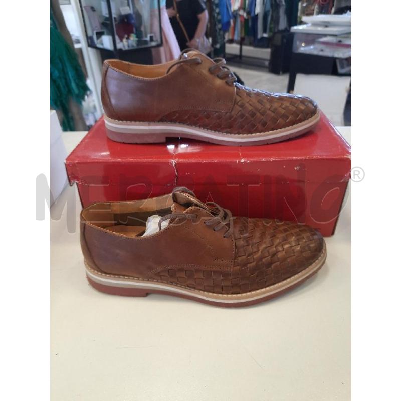 SCARPE UOMO PITTARELLO MARRONE INTRECCIATI | Mercatino dell'Usato Roma rebibbia 3
