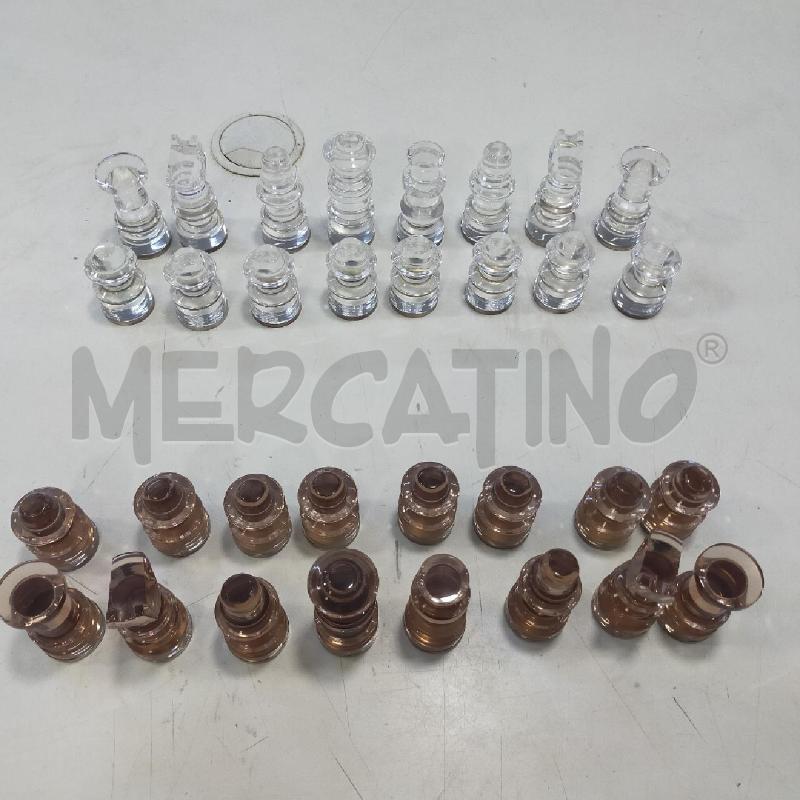SCASCCHI PLEXIGLASS B ARG 32PZ | Mercatino dell'Usato Roma rebibbia 1