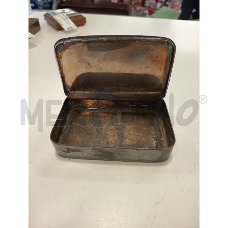 SCATOLA CROMO INCISA | Mercatino dell'Usato Roma rebibbia 2