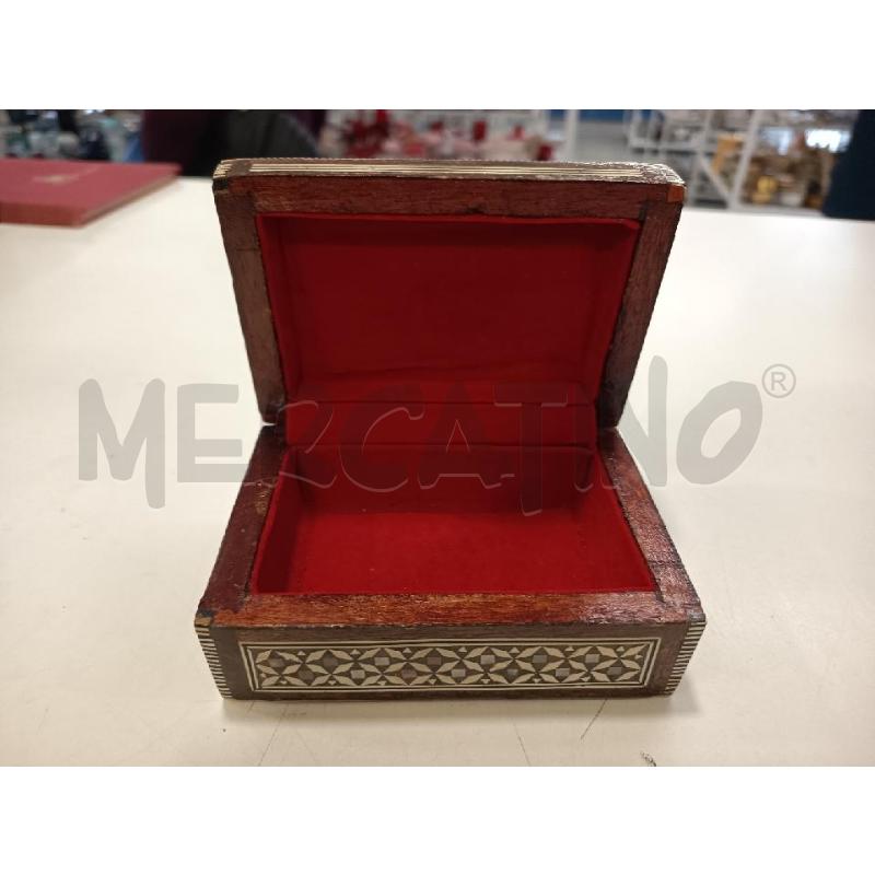 SCATOLA LEGNO INTARSI CHIARI STELLA | Mercatino dell'Usato Roma rebibbia 2