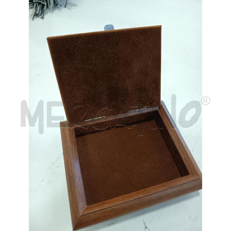SCATOLA LEGNO PLACCA ARG | Mercatino dell'Usato Roma rebibbia 2