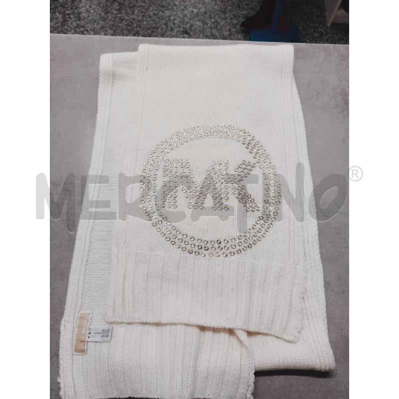 SCIARPA DONNA MICHEAL KORS AVANA DISCHIPIATTI LOGO MK | Mercatino dell'Usato Roma rebibbia 1