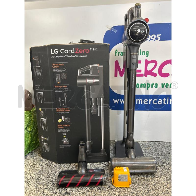 SCOPA ELETTRICA LG CORD ZERO  | Mercatino dell'Usato Roma rebibbia 1