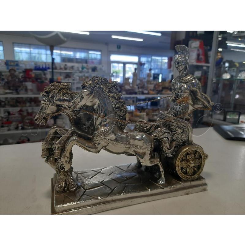 SCULTURA BIGA RESINA | Mercatino dell'Usato Roma rebibbia 1