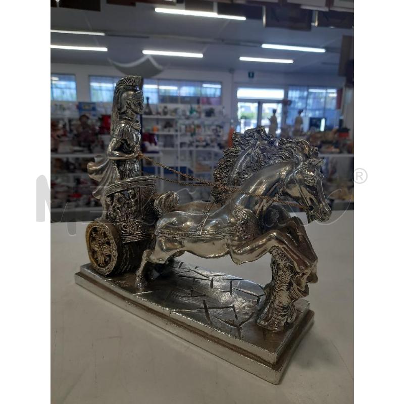 SCULTURA BIGA RESINA | Mercatino dell'Usato Roma rebibbia 2