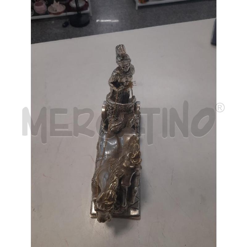 SCULTURA BIGA RESINA | Mercatino dell'Usato Roma rebibbia 3
