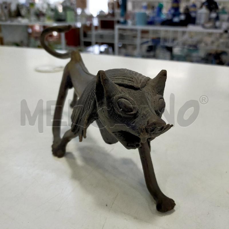 SCULTURA BRONZO LEONE PETTINATO | Mercatino dell'Usato Roma rebibbia 1