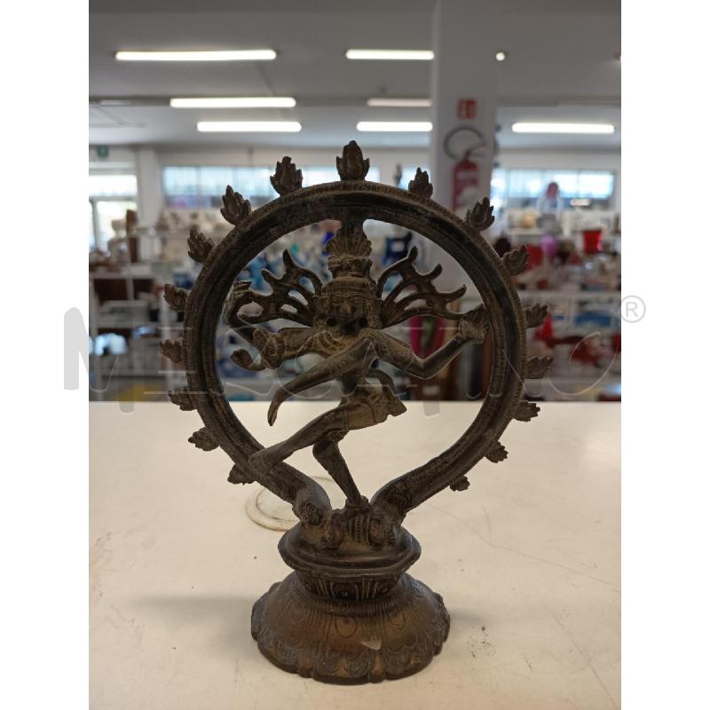 SCULTURA BRONZO SHIVA | Mercatino dell'Usato Roma rebibbia 1