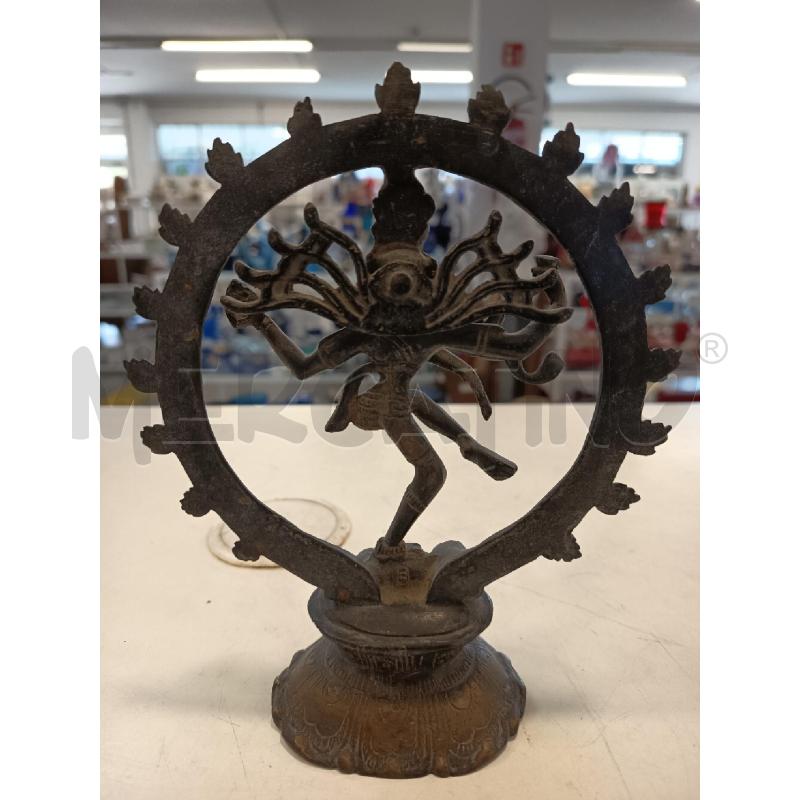 SCULTURA BRONZO SHIVA | Mercatino dell'Usato Roma rebibbia 2
