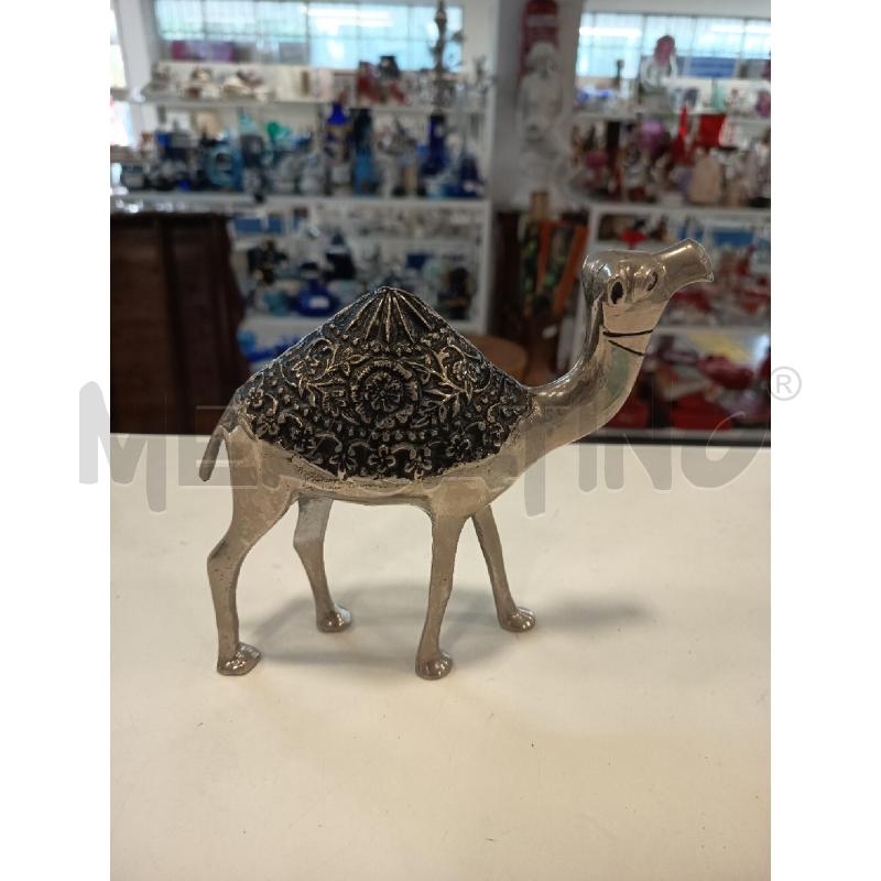 SCULTURA CAMMELLO MET CROMO | Mercatino dell'Usato Roma rebibbia 1