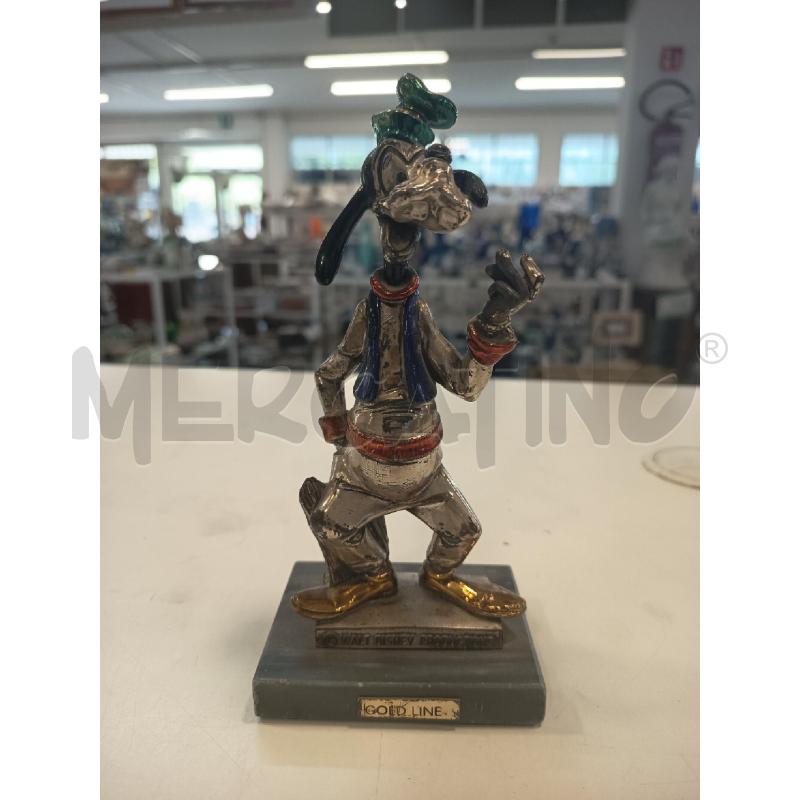 SCULTURA DISNEY GOLD EDITION PIPPO DA RIV B MARMO | Mercatino dell'Usato Roma rebibbia 1