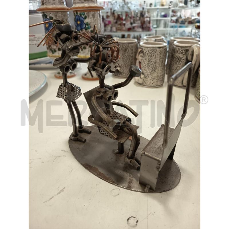 SCULTURA FERRO PARRUCCHIERE | Mercatino dell'Usato Roma rebibbia 1
