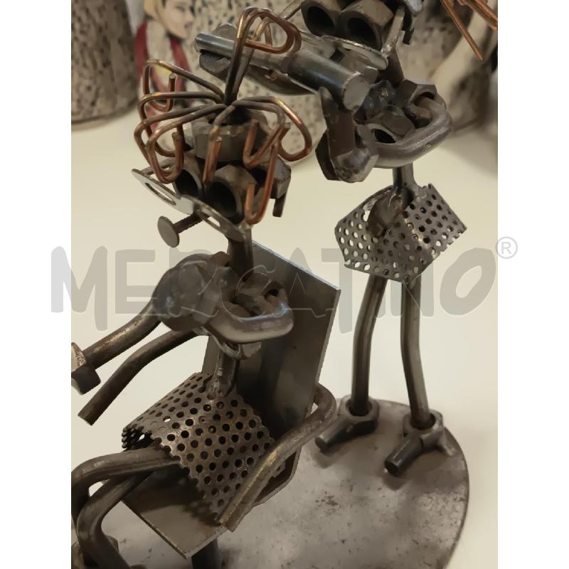 SCULTURA FERRO PARRUCCHIERE | Mercatino dell'Usato Roma rebibbia 4