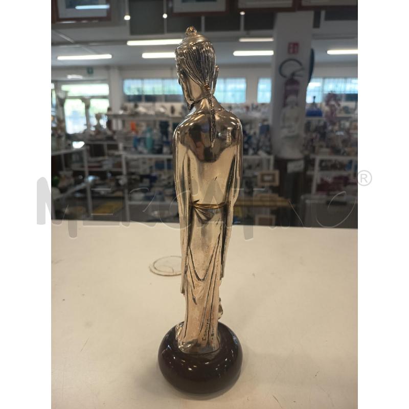 SCULTURA ORIENTALE CROMO UOMO | Mercatino dell'Usato Roma rebibbia 2