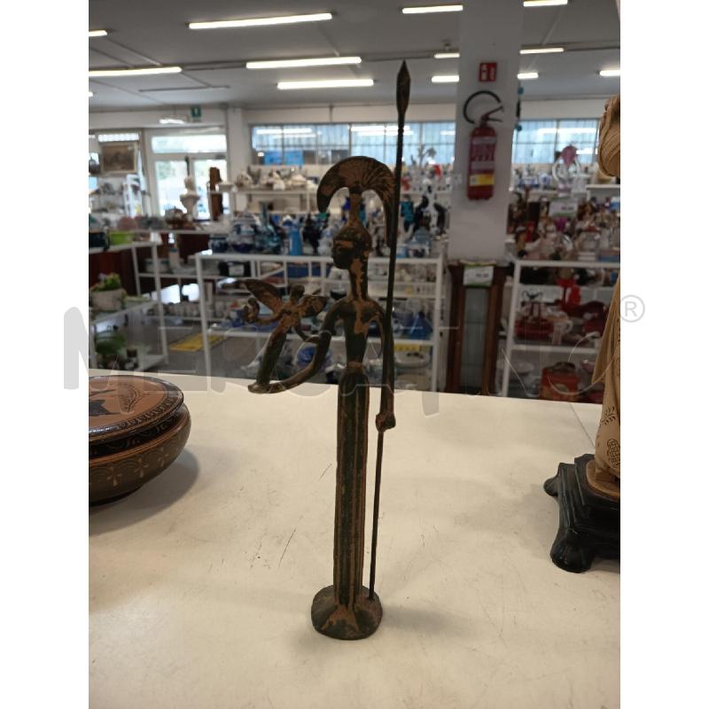 SCULTURA PICCOLA BRONZO ATHENA | Mercatino dell'Usato Roma rebibbia 1