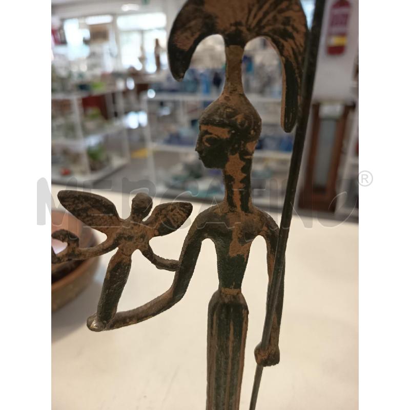 SCULTURA PICCOLA BRONZO ATHENA | Mercatino dell'Usato Roma rebibbia 2