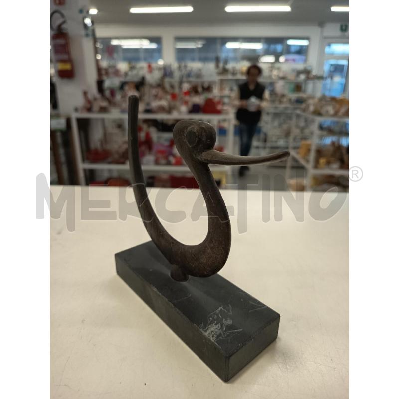 SCULTURA PICCOLA BRONZO SIMONCINI ANATRA | Mercatino dell'Usato Roma rebibbia 2