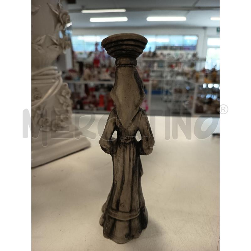 SCULTURA PICCOLA CERAM SARDA DONNA | Mercatino dell'Usato Roma rebibbia 2