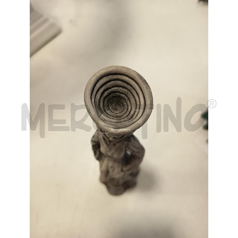 SCULTURA PICCOLA CERAM SARDA DONNA | Mercatino dell'Usato Roma rebibbia 3