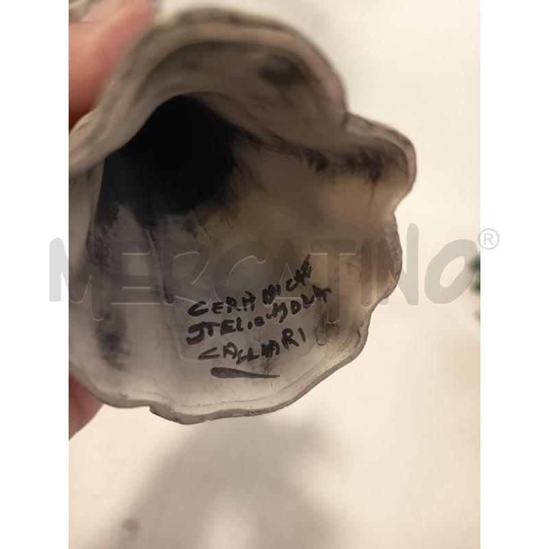 SCULTURA PICCOLA CERAM SARDA DONNA | Mercatino dell'Usato Roma rebibbia 4
