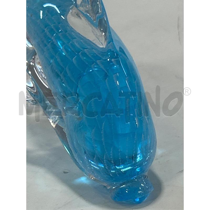 SCULTURA PICCOLA DELFINO MURANO  | Mercatino dell'Usato Roma rebibbia 2