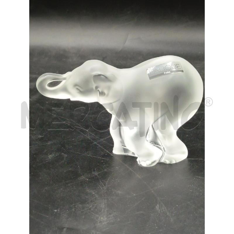 SCULTURA PICCOLA LALIQUE ELEFANTE | Mercatino dell'Usato Roma rebibbia 1