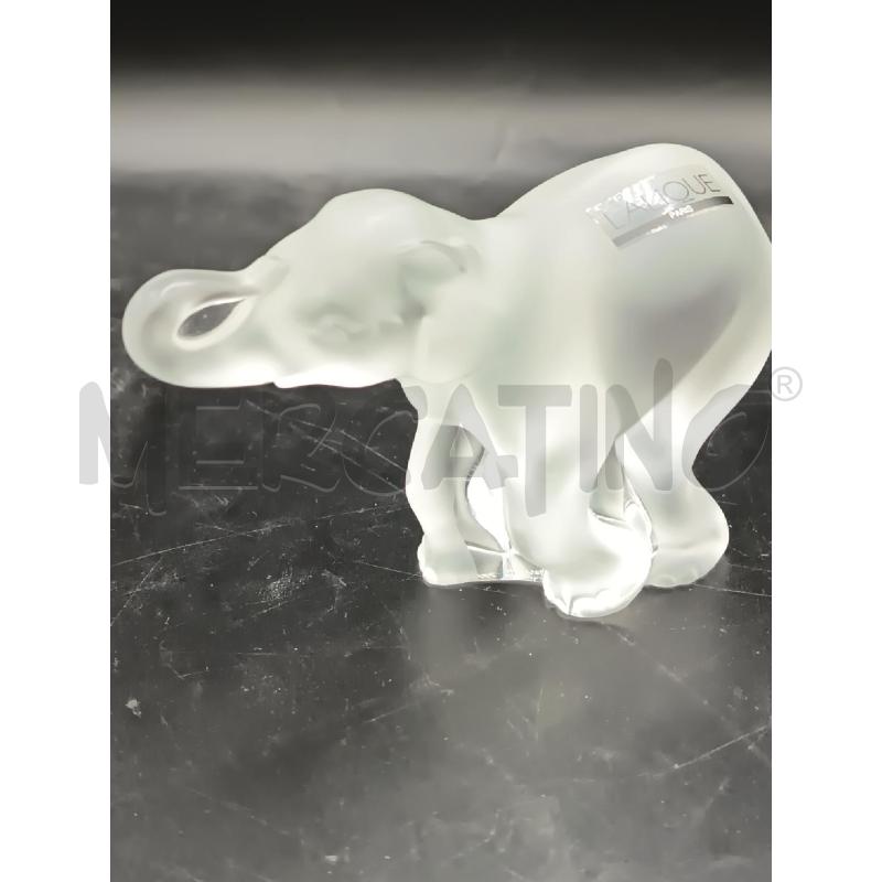 SCULTURA PICCOLA LALIQUE ELEFANTE | Mercatino dell'Usato Roma rebibbia 3