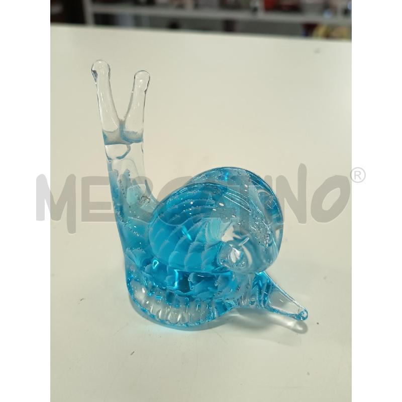 SCULTURA PICCOLA LUMACA MURANO PICCOLA | Mercatino dell'Usato Roma rebibbia 2