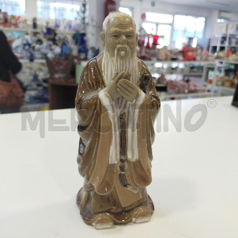 SCULTURA PICCOLA SAGGIO ORIENTALE CERAM MARR | Mercatino dell'Usato Roma rebibbia 1