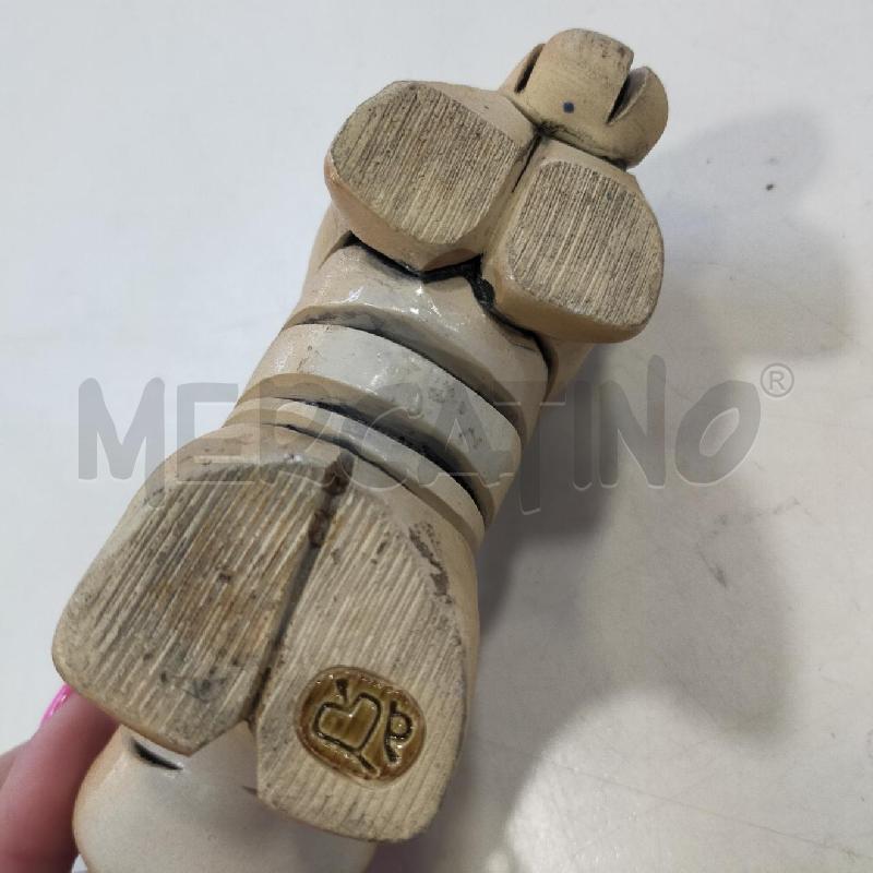 SCULTURA PICCOLA TIGRE PIETRA  | Mercatino dell'Usato Roma rebibbia 4