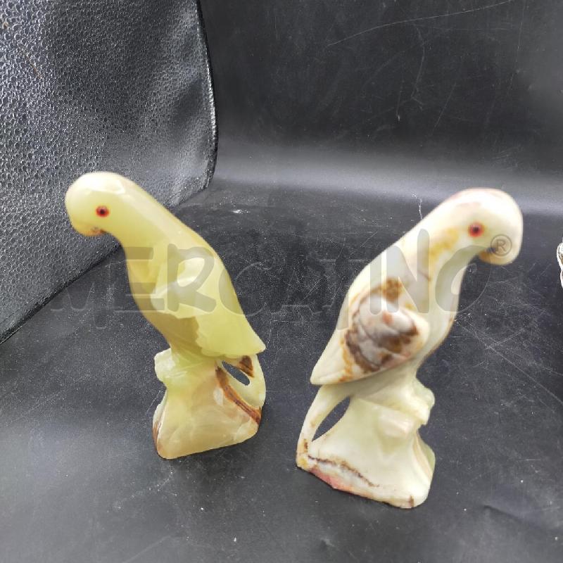 SCULTURA PICCOLA UCCELLI PIETRA | Mercatino dell'Usato Roma rebibbia 2