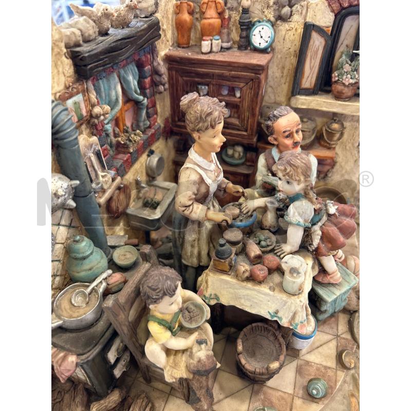 SCULTURA RESINA FAMIGLIA CASA | Mercatino dell'Usato Roma rebibbia 2