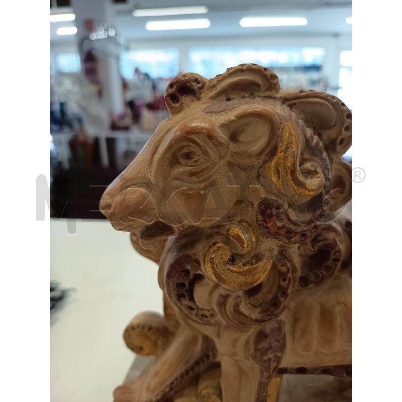 SCULTURA SIGMA SEGNO ZODIACALE LEONE | Mercatino dell'Usato Roma rebibbia 3