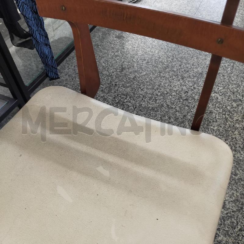 SEDIA BIMBI AGNOSINE ANNI 60 LEGNO SED BIANCA | Mercatino dell'Usato Roma rebibbia 2