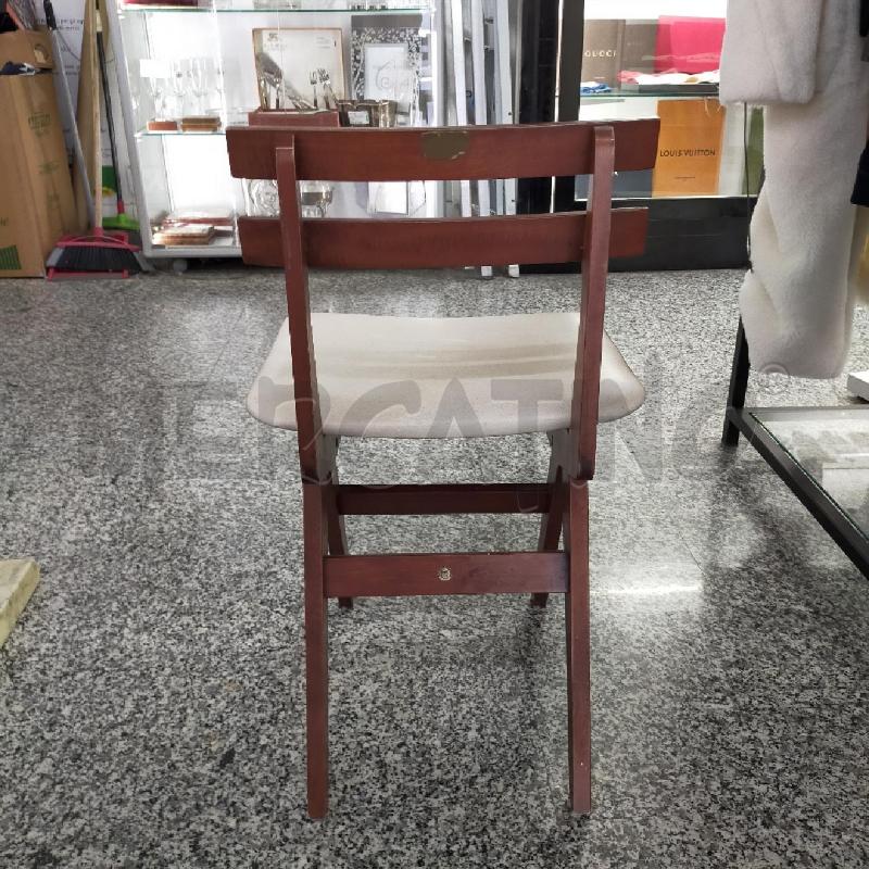 SEDIA BIMBI AGNOSINE ANNI 60 LEGNO SED BIANCA | Mercatino dell'Usato Roma rebibbia 3