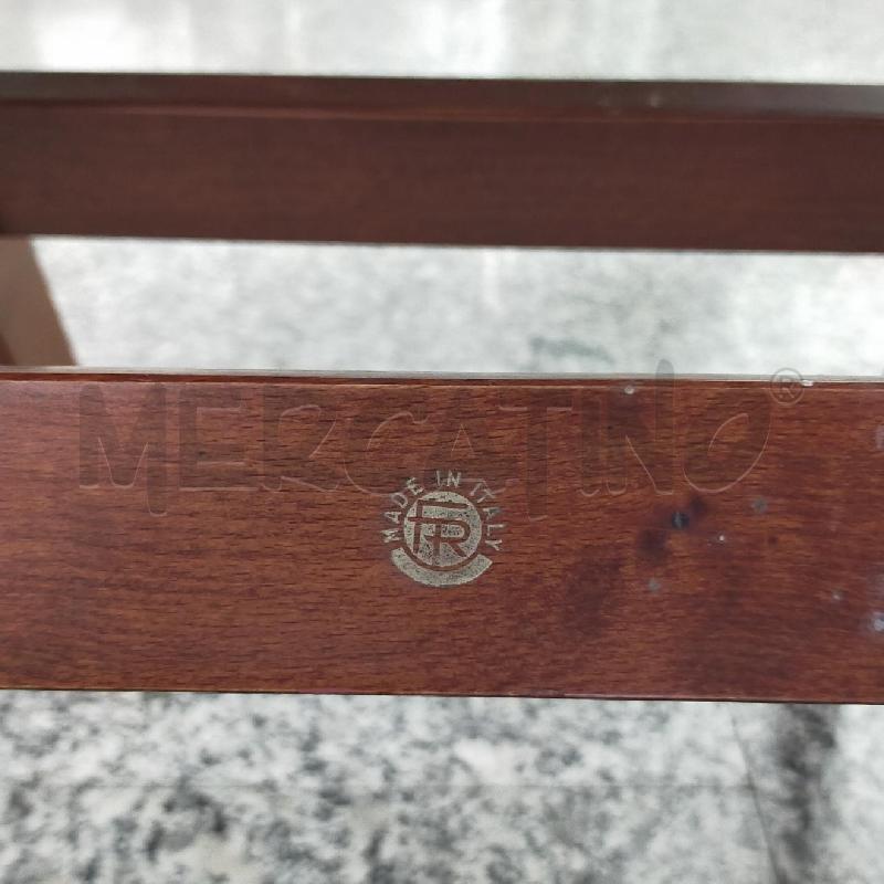 SEDIA BIMBI AGNOSINE ANNI 60 LEGNO SED BIANCA | Mercatino dell'Usato Roma rebibbia 4