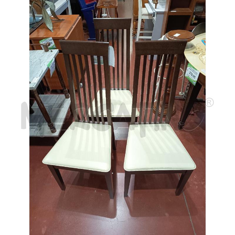 SEDIE PZ. 6 CALLIGARIS BEIGE | Mercatino dell'Usato Roma rebibbia 1