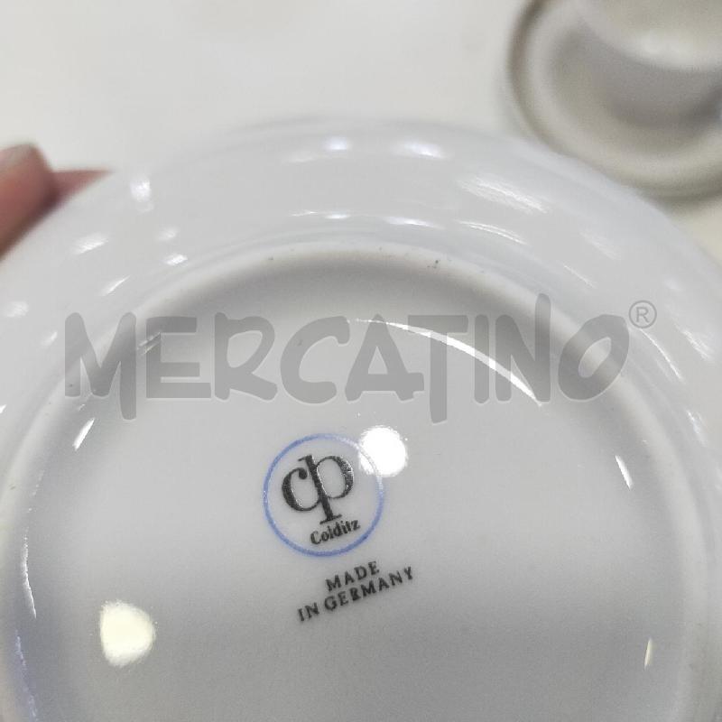 SERVIZIO 6 TAZZINE CAFFE+3 PORTATE COLDITZ | Mercatino dell'Usato Roma rebibbia 3
