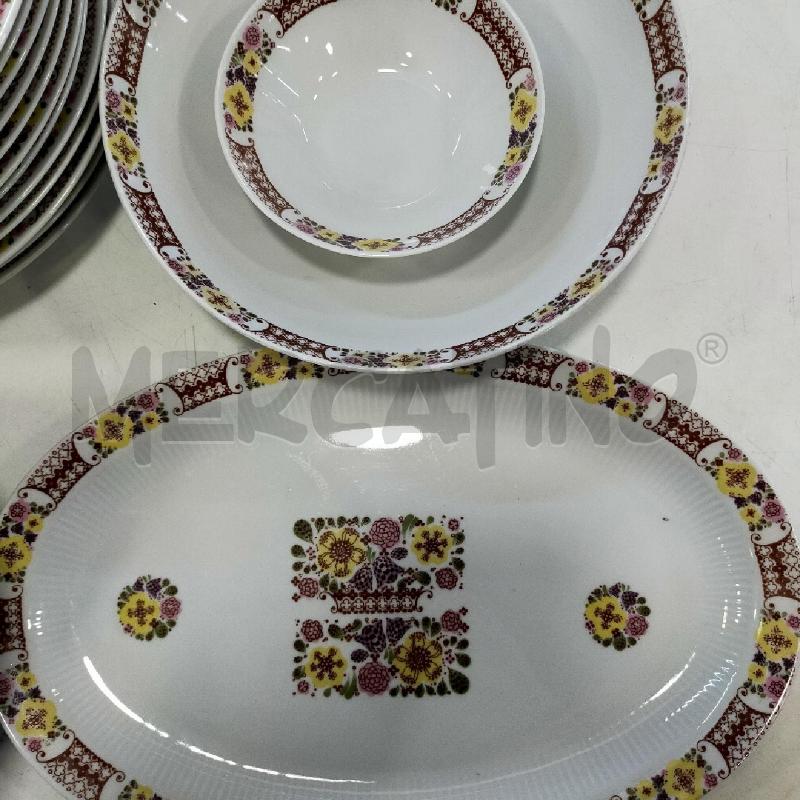 SERVIZIO PIATTI 36PZ + 4 PORTATE COLDITZ | Mercatino dell'Usato Roma rebibbia 3