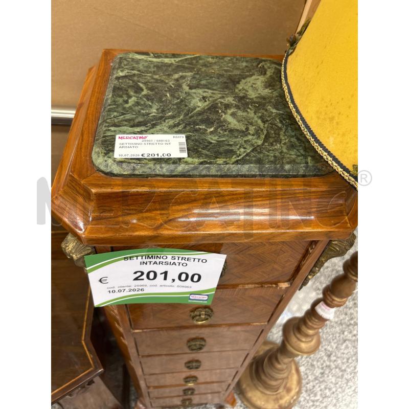 SETTIMINO STRETTO INTARSIATO | Mercatino dell'Usato Roma rebibbia 2
