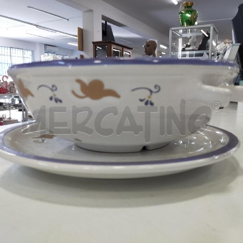 SET CERAMICHE PORTATA BIANCHE DIS MARR B BLU 4PZ | Mercatino dell'Usato Roma rebibbia 2