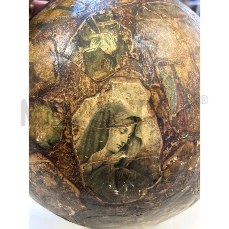 SFERA CARTONE DECOUPAGE SANTINI RELIGIOSI | Mercatino dell'Usato Roma rebibbia 2